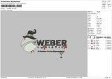 Webertext V1 2 3 Embroidery 3 Files