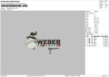 Webertext V1 2 3 Embroidery 3 Files