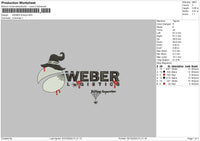 Webertext V1 2 3 Embroidery 3 Files