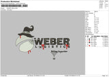 Webertext V1 2 3 Embroidery 3 Files