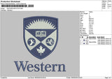 Westerntext 1803 Embroidery File 6 sizes