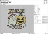 Wickedtext 01 Embroidery File 6 sizes