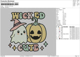 Wickedtext 01 Embroidery File 6 sizes