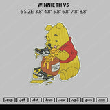 Winnie TH V5 Embroidery FIle 6 sizes