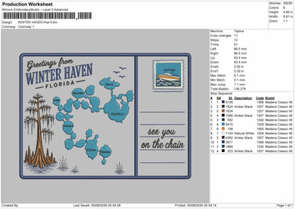 Winter Text 0208b Embroidery Machine Design File 6 sizes