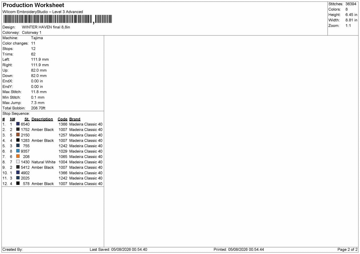 Winter Text 0208b Embroidery Machine Design File 6 sizes
