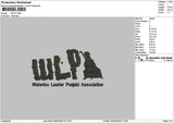 Wlptext Embroidery File 6 sizes