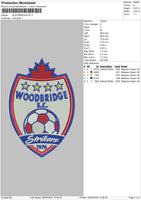 Woodbridge SC Embroidery File 4 size