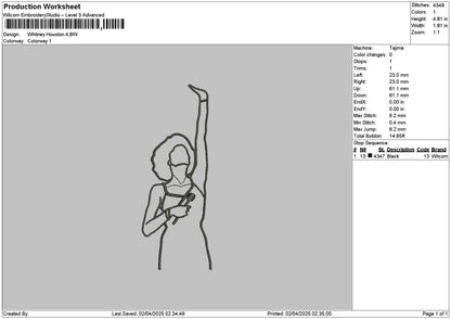 Photoline 0204 Embroidery File 6 sizes
