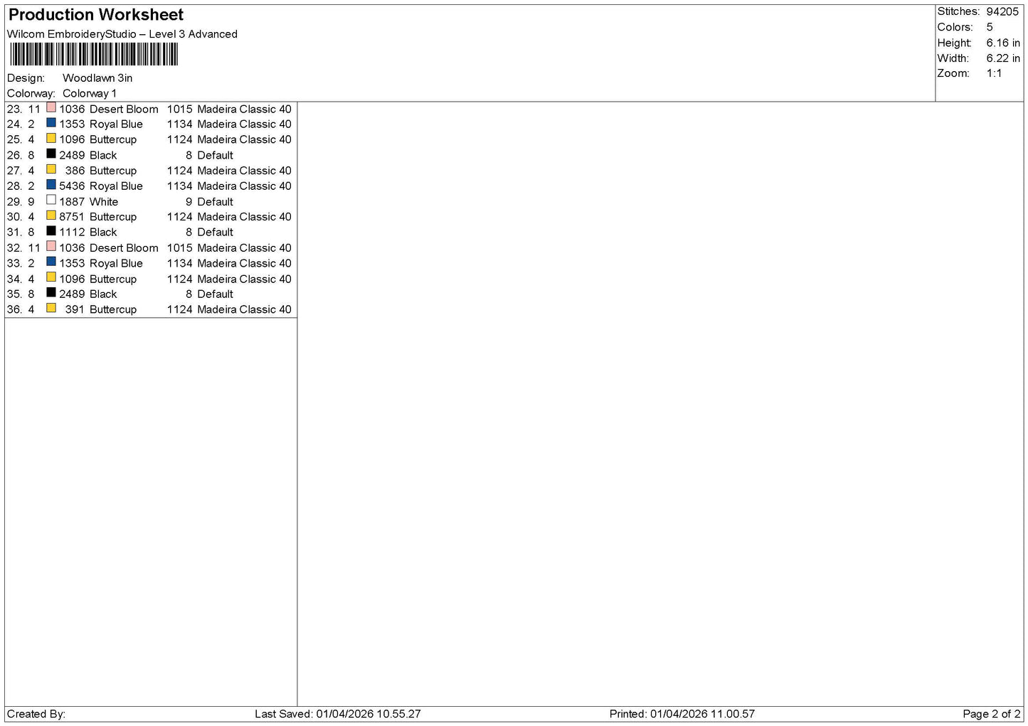 Woodlawncircle Embroidery File 6 sizes