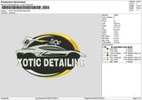 Xotictext Embroidery File 6 sizes