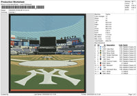 Stadium V2 Embroidery File 6 sizes