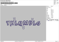 YHLQMDLG Outline Embroidery File 4 size