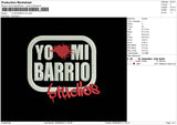 Yo Mi B V6 Embroidery File 6 sizes