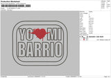 Yo Mi B V7 Embroidery File 6 sizes