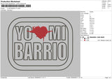 Yo Mi B V7 Embroidery File 6 sizes