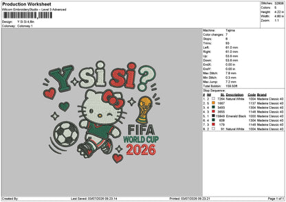 Y SI SI Embroidery Machine Design File