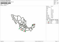 Yucatantext Embroidery File 6 sizes