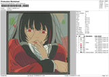 Yumeko J Embroidery File 4 size