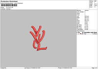 Yvltext Puff Embroidery File 6 sizes