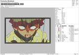 Zenitsu Rectangle Embroidery File 4 size