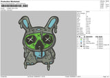 Zombie Stitch Embroidery File 5 sizes