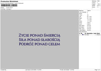 ZYCIE Embroidery File 4 size