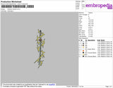 Zenitsu's Sword Embroidery File 4 size