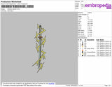 Zenitsu's Sword Embroidery File 4 size