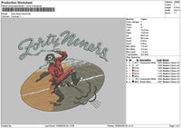 Zortytext Embroidery File 6 sizes