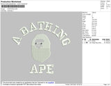 A Bath1ng Embroidery File 5 size