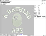 A Bath1ng Embroidery File 5 size