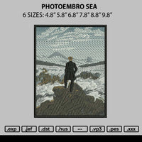 Photoembro Sea Embroidery File 6 sizes