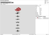 Clan Ninja Embroidery File 6 sizes