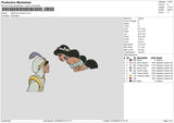 Aladin0102 Embroidery File 6 sizes