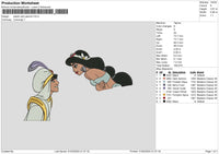 Aladin0102 Embroidery File 6 sizes