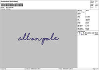 Poletext Embroidery 2 Files