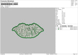 All Hustle Embroidery File 6 sizes