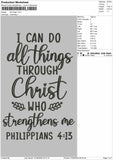 All Things Typography Embroidery File