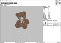 Beartext 1404 Embroidery File 6 sizes