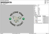 Ambretext Embroidery File 6 sizes