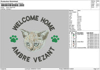 Ambretext Embroidery File 6 sizes