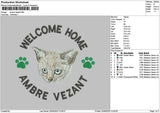 Ambretext Embroidery File 6 sizes