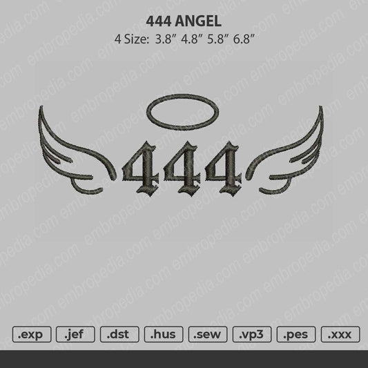 Angel 444 embroidery File