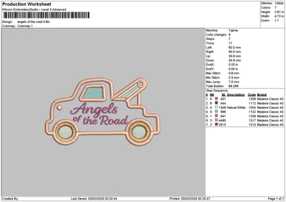 Angelstext 2502 Embroidery File 6 sizes
