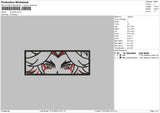 Anime002 Embroidery File 6 sizes