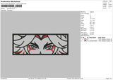 Anime002 Embroidery File 6 sizes