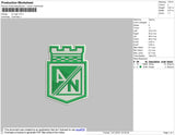 An Logo Embroidery File 4 size