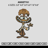 Anxiety01 Embroidery File 6 sizes