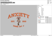 Anxiety 21 15 Embroidery 2 Files